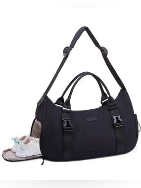 Weekender Duffel Bag with Shoe Compartment